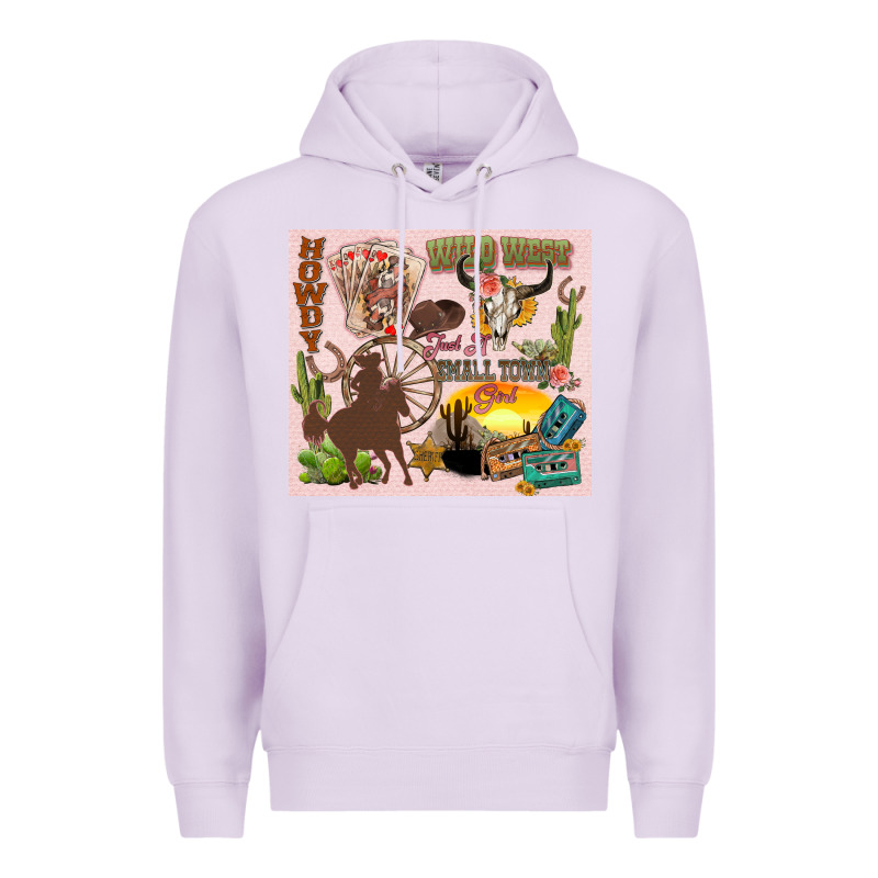 Wild West Western Premium Hoodie by Zillion Design Studio | Teevron