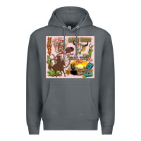 Rock wild west western Premium Hoodie - Zillion Design Studio