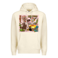 Sandshell wild west western Premium Hoodie - Zillion Design Studio