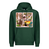 Sports Green wild west western Premium Hoodie - Zillion Design Studio