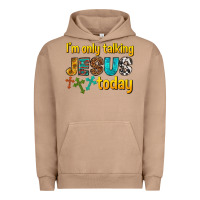 Pigment Burro im only talking jesus today Urban Hoodie - texasbilliewilder