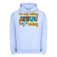 Pigment Grape Ice im only talking jesus today Urban Hoodie - texasbilliewilder