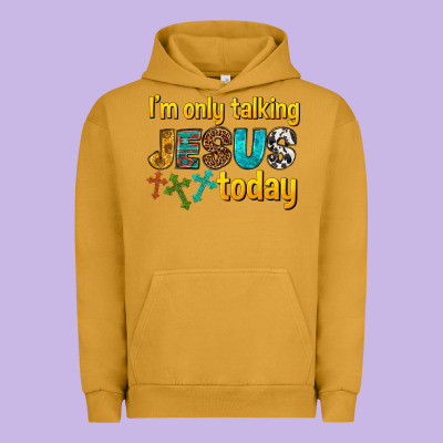 Urban Hoodie im only talking jesus today