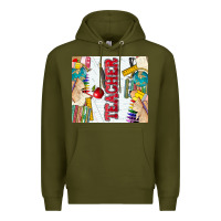 Army Green teacher Premium Hoodie - Zillion Design Studio