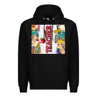 Black teacher Premium Hoodie - Zillion Design Studio