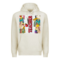 Oatmeal Heather teacher Premium Hoodie - Zillion Design Studio