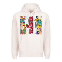 Pale Pink teacher Premium Hoodie - Zillion Design Studio