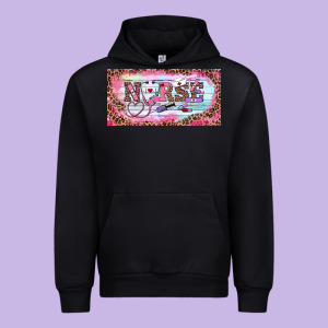 Valentine's Day Nurse Urban Hoodie Designed By Ranaportraitstore