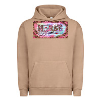 Pigment Burro Valentine's Day Nurse Urban Hoodie - RanaPortraitStore