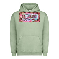 Pigment Oil Green Valentine's Day Nurse Urban Hoodie - RanaPortraitStore