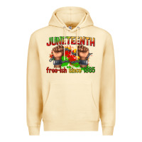 Pina Colada juneteenth free ish since 1865 Premium Hoodie - texasbilliewilder