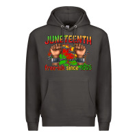 Smoke juneteenth free ish since 1865 Premium Hoodie - texasbilliewilder