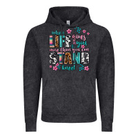 Vintage Black when life gives you more than you can stand kneel Vintage Hoodie - AdoDesignShop
