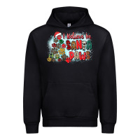 Black i believe in santa paws Urban Hoodie - Zillion Design Studio