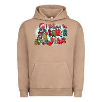 Pigment Burro i believe in santa paws Urban Hoodie - Zillion Design Studio