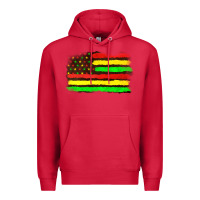 Cardinal juneteenth flag Premium Hoodie - texasbilliewilder