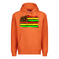 Carrot juneteenth flag Premium Hoodie - texasbilliewilder