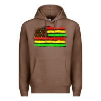 Chestnut juneteenth flag Premium Hoodie - texasbilliewilder