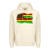Sandshell juneteenth flag Premium Hoodie - texasbilliewilder