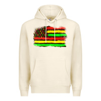 Tofu juneteenth flag Premium Hoodie - texasbilliewilder