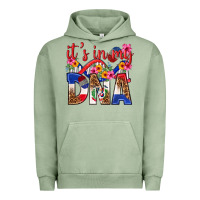 Pigment Oil Green its in my dna dominican republic Urban Hoodie - texasbilliewilder