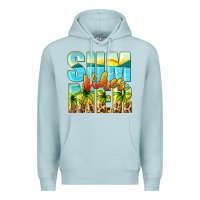 Blue Mist summer vibes Premium Hoodie - Zillion Design Studio
