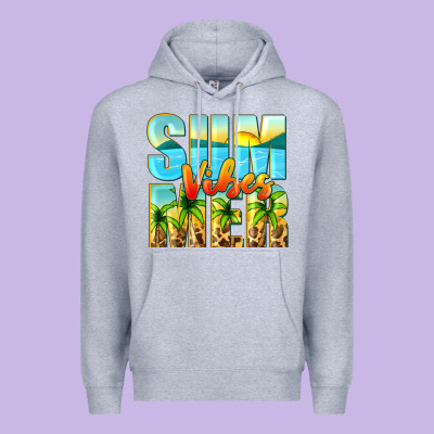 Summer Vibes Premium Hoodie Designed By Zillion Design Studio