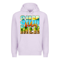 Lilac summer vibes Premium Hoodie - Zillion Design Studio