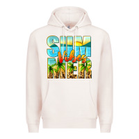 Pale Pink summer vibes Premium Hoodie - Zillion Design Studio