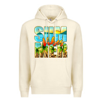 Sandshell summer vibes Premium Hoodie - Zillion Design Studio