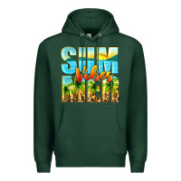 Sports Green summer vibes Premium Hoodie - Zillion Design Studio
