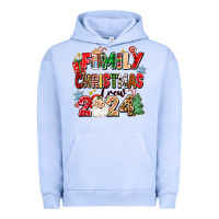 Pigment Grape Ice family christmas crew 2024 Urban Hoodie - Zillion Design Studio
