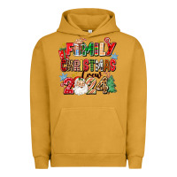 Pigment Peanut Butter family christmas crew 2024 Urban Hoodie - Zillion Design Studio