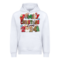 White family christmas crew 2024 Urban Hoodie - Zillion Design Studio