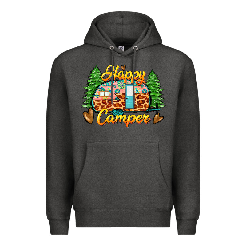 Happy Camper Premium Hoodie by Zillion Design Studio | Teevron