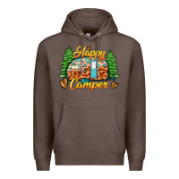 Coffee happy camper Premium Hoodie - Zillion Design Studio
