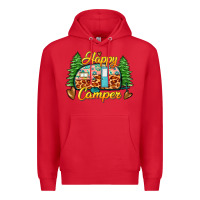 Red happy camper Premium Hoodie - Zillion Design Studio