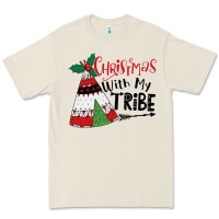 Bone Christmas with my tribe boho Premium Tee - CowhideDigitalArt