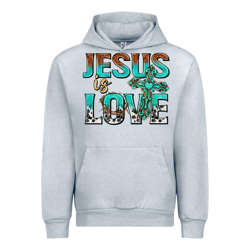 Jesus Is Love Urban Hoodie by texasbilliewilder | Teevron