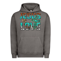 Pigment Tornado jesus is love Urban Hoodie - texasbilliewilder