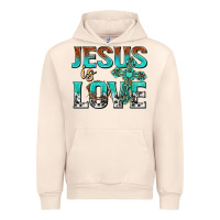 Sandshell jesus is love Urban Hoodie - texasbilliewilder