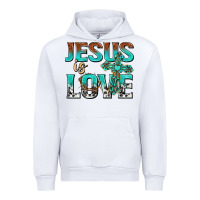 White jesus is love Urban Hoodie - texasbilliewilder