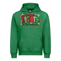 Emerald christmas lights are my favorite color Urban Hoodie - Zillion Design Studio