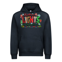 Navy christmas lights are my favorite color Urban Hoodie - Zillion Design Studio