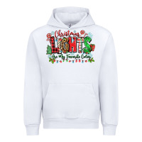 White christmas lights are my favorite color Urban Hoodie - Zillion Design Studio