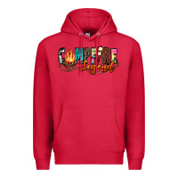 Cardinal campfire legend Premium Hoodie - Zillion Design Studio