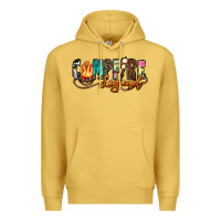 Antique Gold campfire legend Premium Hoodie - Zillion Design Studio