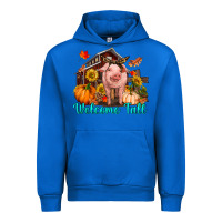 Cobalt Welcome fall pig Urban Hoodie - RanaPortraitStore