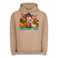 Pigment Burro Welcome fall pig Urban Hoodie - RanaPortraitStore