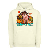 Pigment Pistachio Welcome fall pig Urban Hoodie - RanaPortraitStore